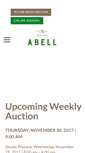 Mobile Screenshot of abell.com